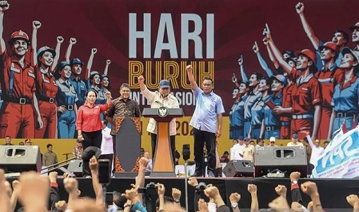 Janji Tegas Prabowo untuk Buruh di May Day 2025: Hapus Outsourcing hingga Bentuk Satgas PHK
