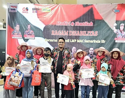 LMP Samarinda Ilir Gelar Ragam Disabilitas, Anak-anak Bahagia Ekspresikan Diri