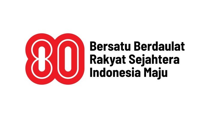 Logo HUT RI ke-80 Resmi Diluncurkan, Begini Pedoman Penggunaannya