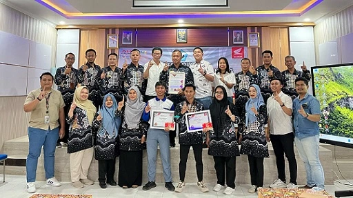 Resmi! SMKN 6 Samarinda Jadi Sekolah Binaan Safety Riding