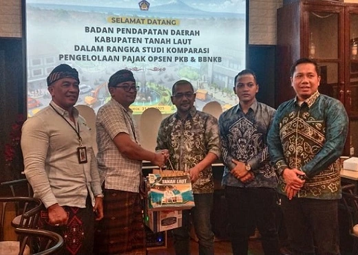 Studi Komparasi di Bali, Bapenda Tala Ungkap Kunci Sukses Pajak Daerah
