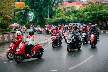 Solidaritas Komunitas Honda, Convoy Merdeka 2025 Warnai HUT RI ke-80