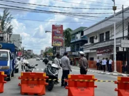 Sistem Satu Arah Jalan Abul Hasan Samarinda Diterapkan