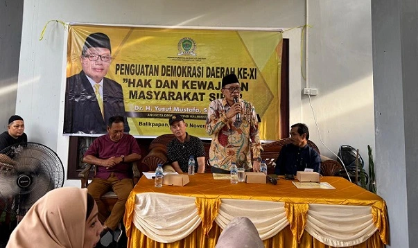 Perkuat Demokrasi, Yusuf Mustafa Dorong Warga Pahami Hak dan Kewajiban Sipil