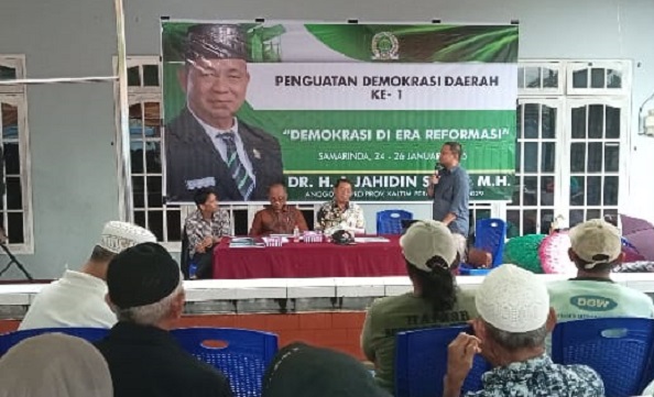 DPRD Kaltim Ajak Warga Samarinda Perkuat Partisipasi Publik Lewat Sosialisasi Demokrasi