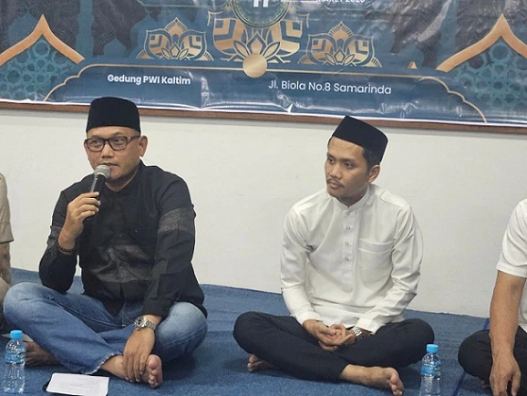 Buka Puasa PWI Kaltim: Pesan Penting Seno Aji tentang Peran Strategis Wartawan