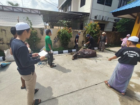 Iduladha 2026, PWI Kaltim Salurkan Ratusan Paket Daging Kurban di Samarinda