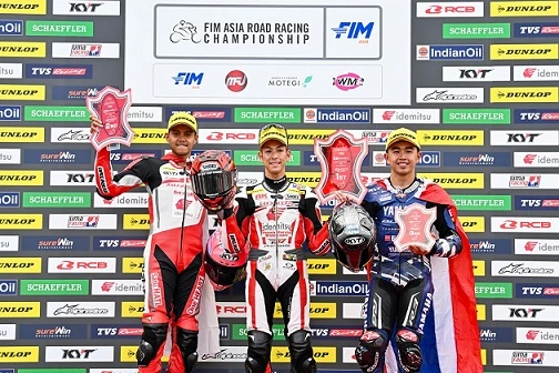 3 Podium di Jepang, Pebalap Indonesia Kibarkan Merah Putih di ARRC 2026