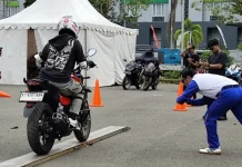 Adu Skill Keselamatan Berkendara, Bikers Honda Samarinda Rebut Tiket Nasional Adu Skill Keselamatan Berkendara, Bikers Honda Samarinda Rebut Tiket Nasional.\Safety Riding Competition