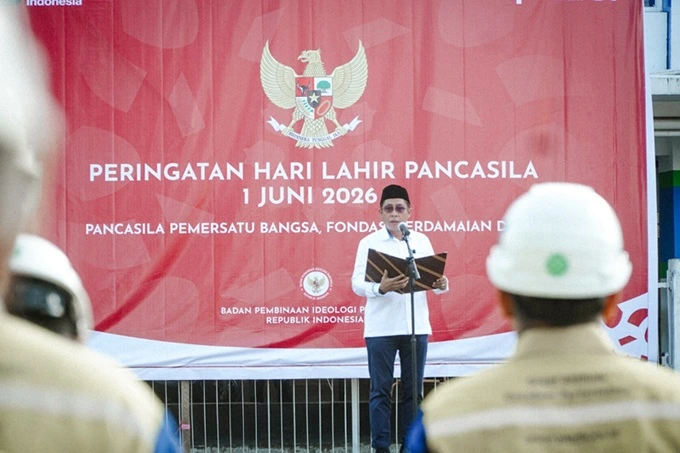 Peringati Hari Lahir Pancasila, Pelindo Samarinda Tekankan Integritas dan Persatuan