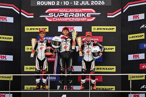 Dua Podium dari Sepang, Pebalap Muda Indonesia Tunjukkan Mental Juara di IHTTC 2026