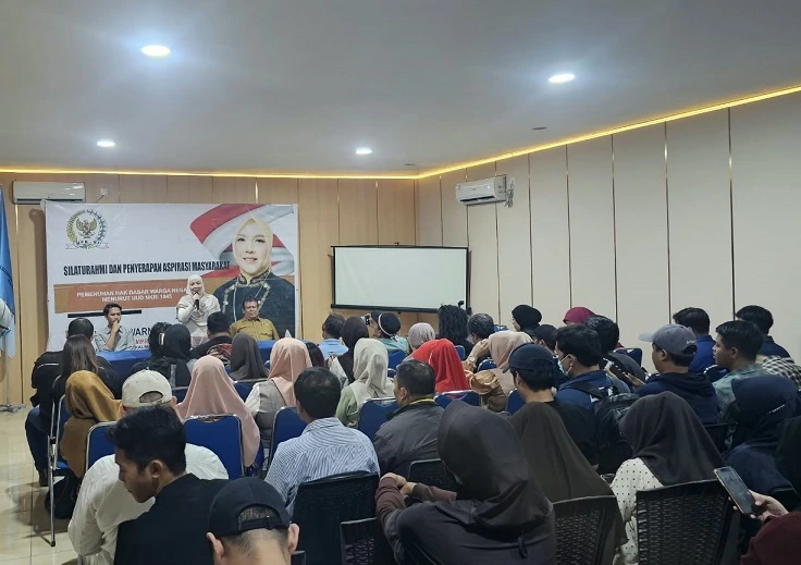 Aji Mirni Mawarni Serap Aspirasi Wartawan, Jalan hingga MBG Jadi Sorotan