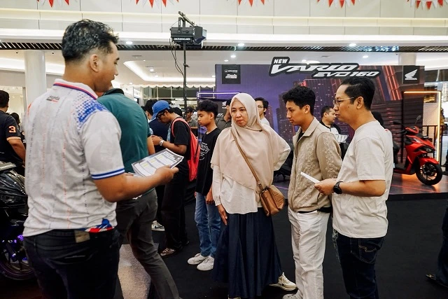 Akhir Pekan Samarinda Makin Untung, Ada Promo New Honda Vario Evo 160