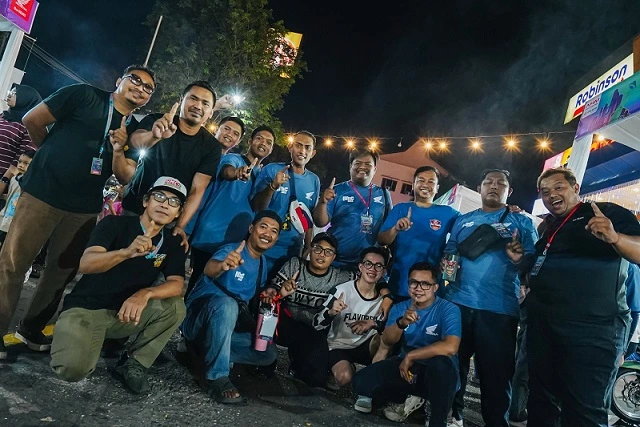 94 Riders Gas ke Honda Bikers Day, Komunitas Honda Samarinda Makin Solid
