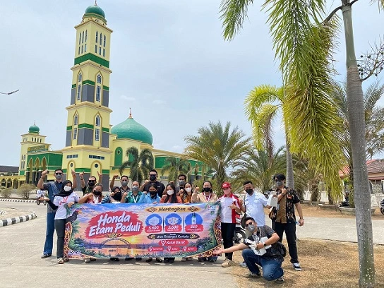 Honda Etam Peduli Bergerak, Ribuan Masker dan Oksigen Disalurkan